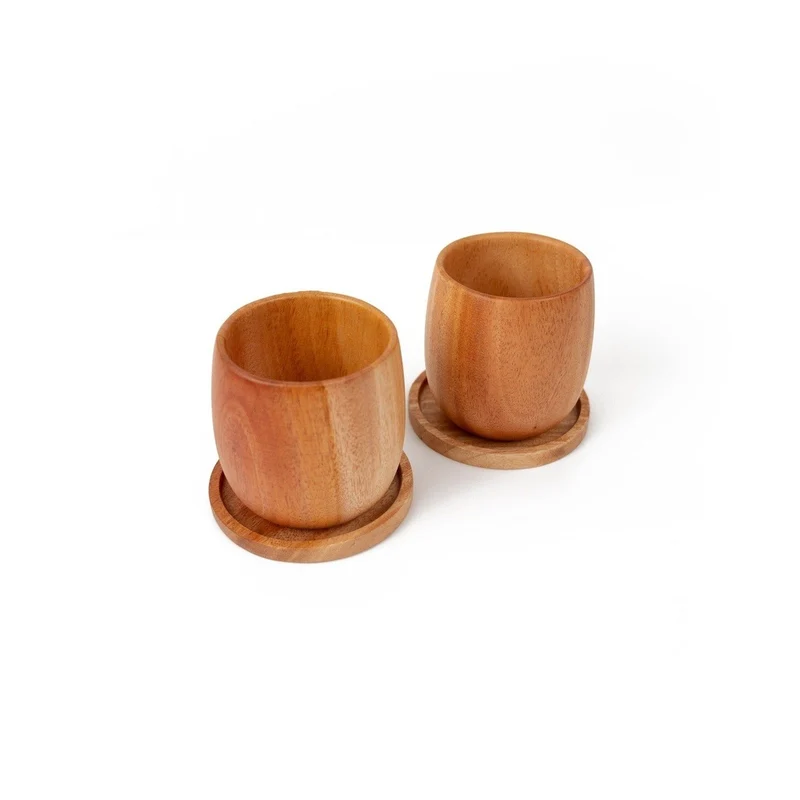 Untersetzer aus Holz - rund