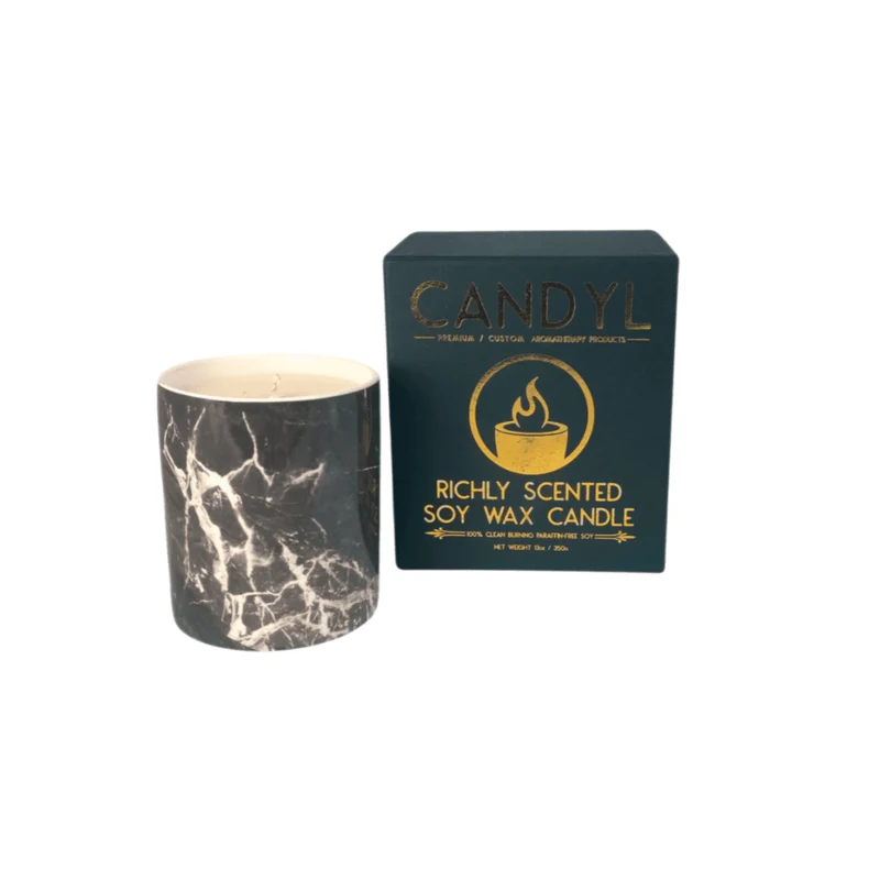 große Sojawachs Kerze - Oak Sage Sea Salt