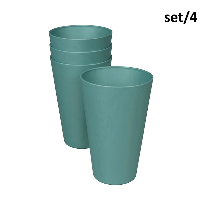 Becher aus Biokunststoff - 4er Set