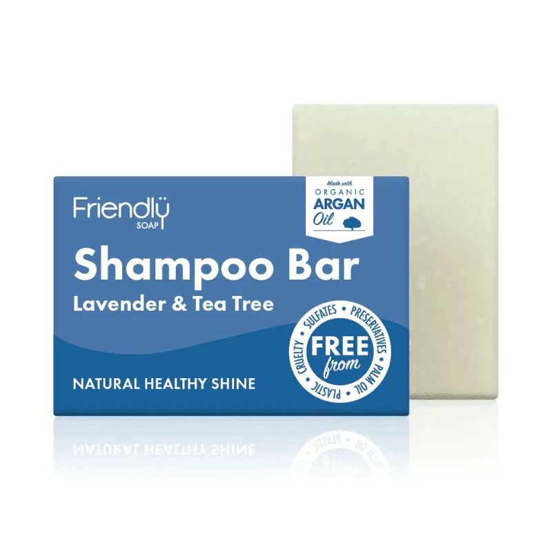 Seifenstück Shampoo - Lavendel & Teebaum