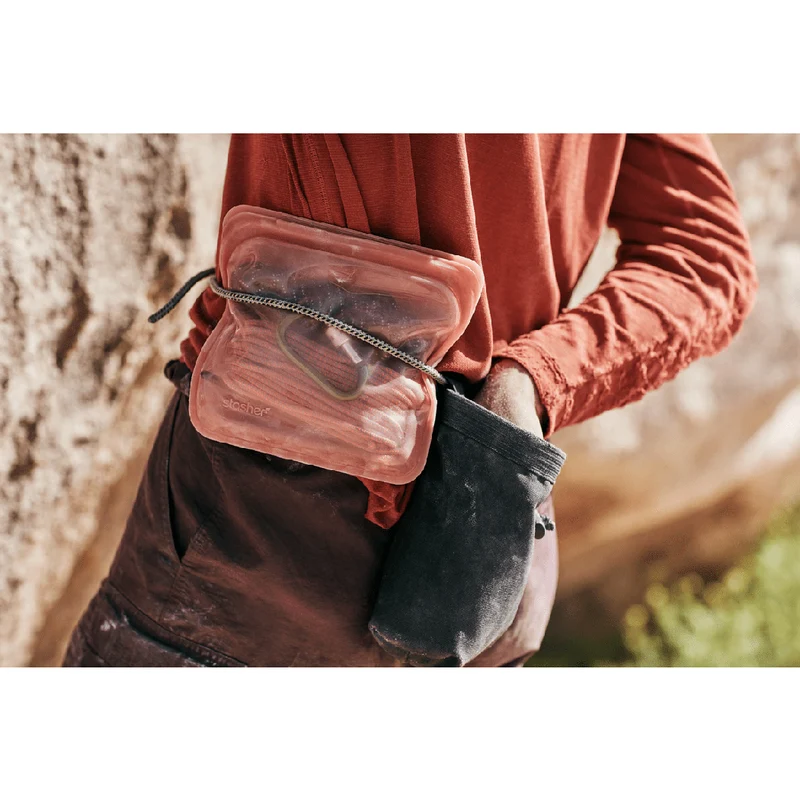 wiederverwendbare Stasher Bag - Terra Cotta