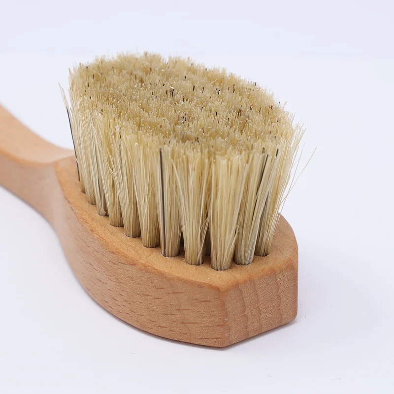 Gesichtsbürste aus Buchenholz - Naturborsten