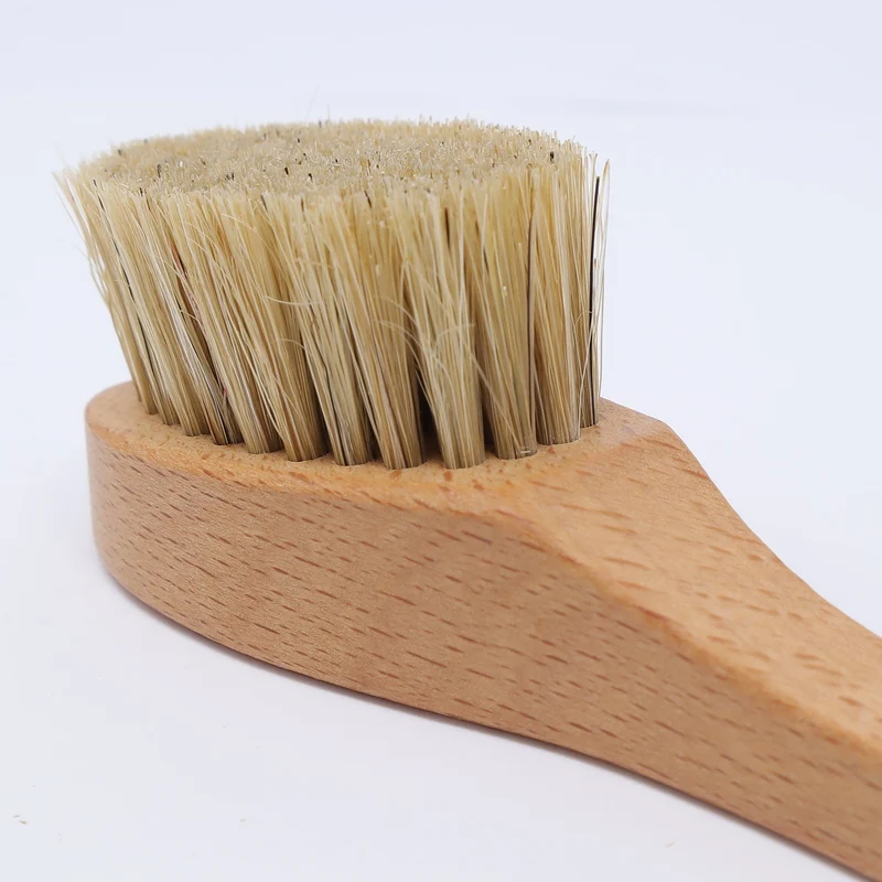 Gesichtsbürste aus Buchenholz - Naturborsten