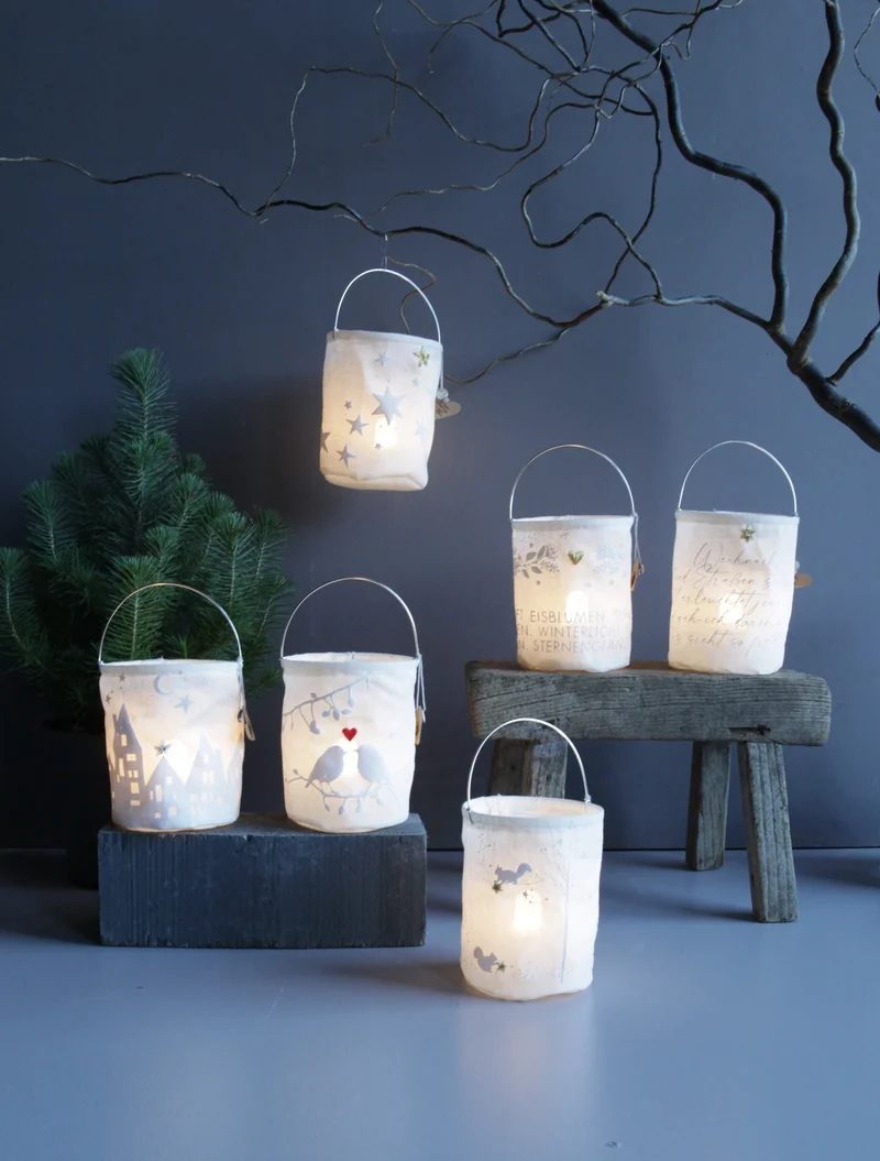 Winter-Laternen – winterliche Lichtmomente