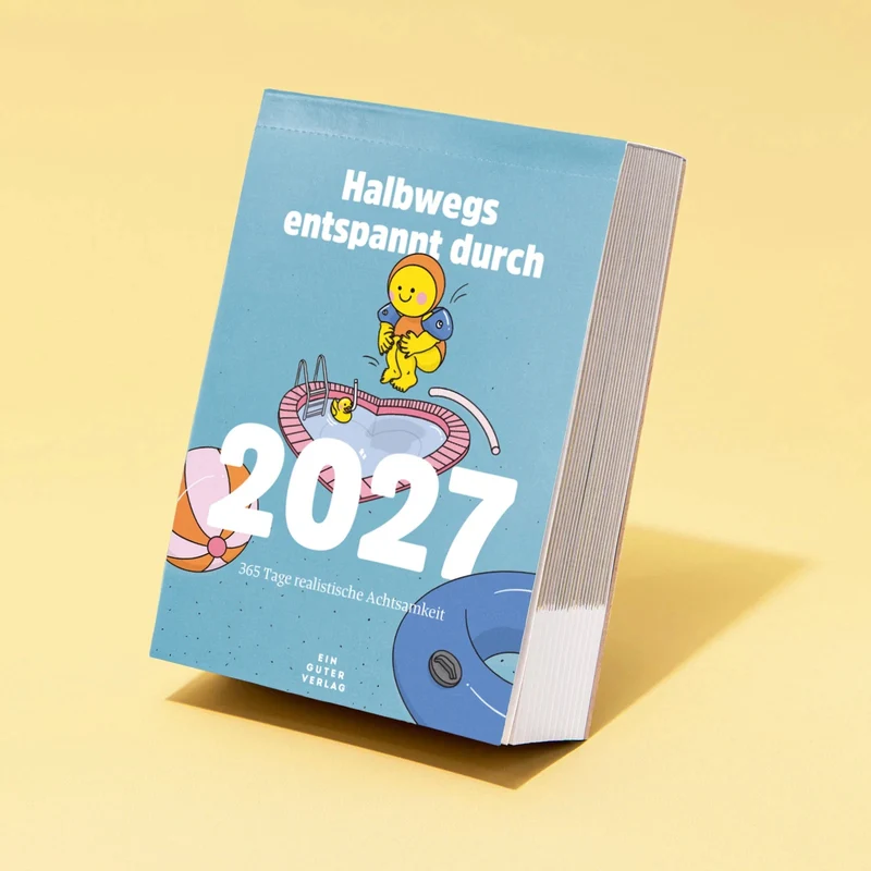 Abreißkalender „Halbwegs entspannt durch 2027“ ✨