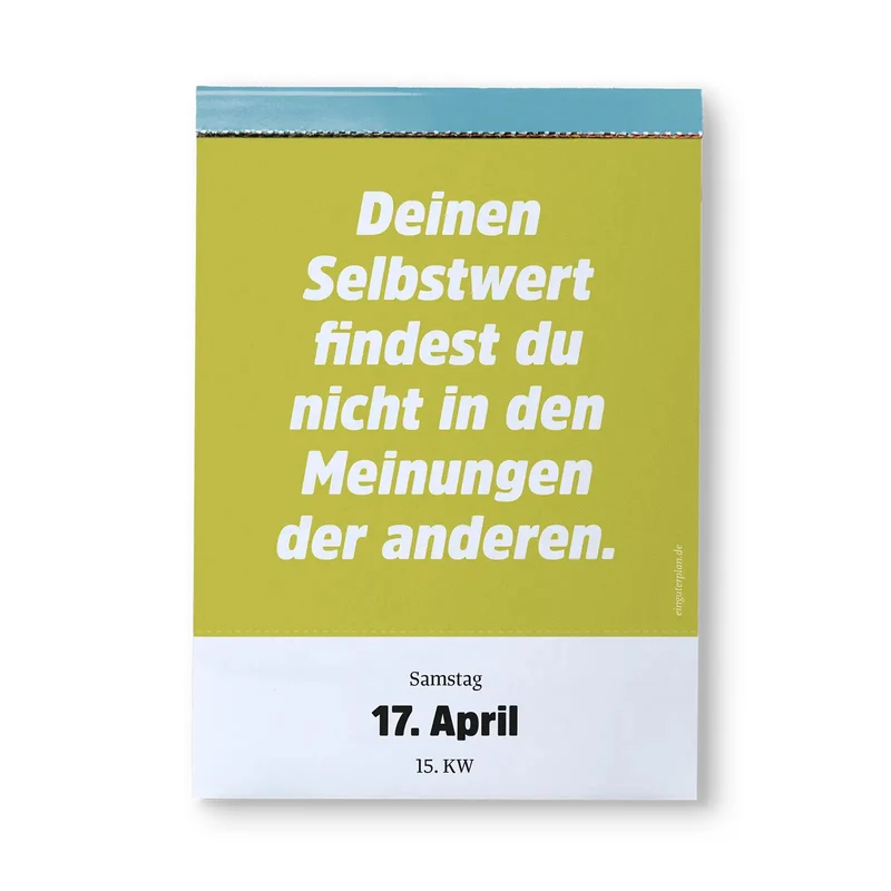 Abreißkalender „Halbwegs entspannt durch 2027“ ✨