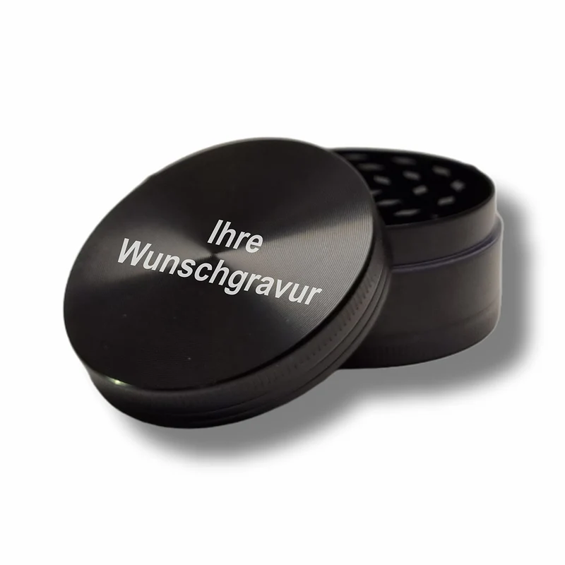 Aluminium Grinder personalisieren mit Logo