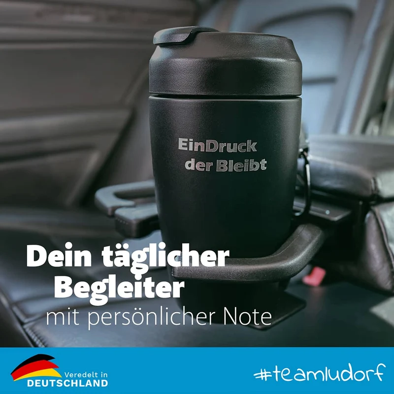 Thermobecher To Go mit Gravur – Edelstahl Werbeartikel