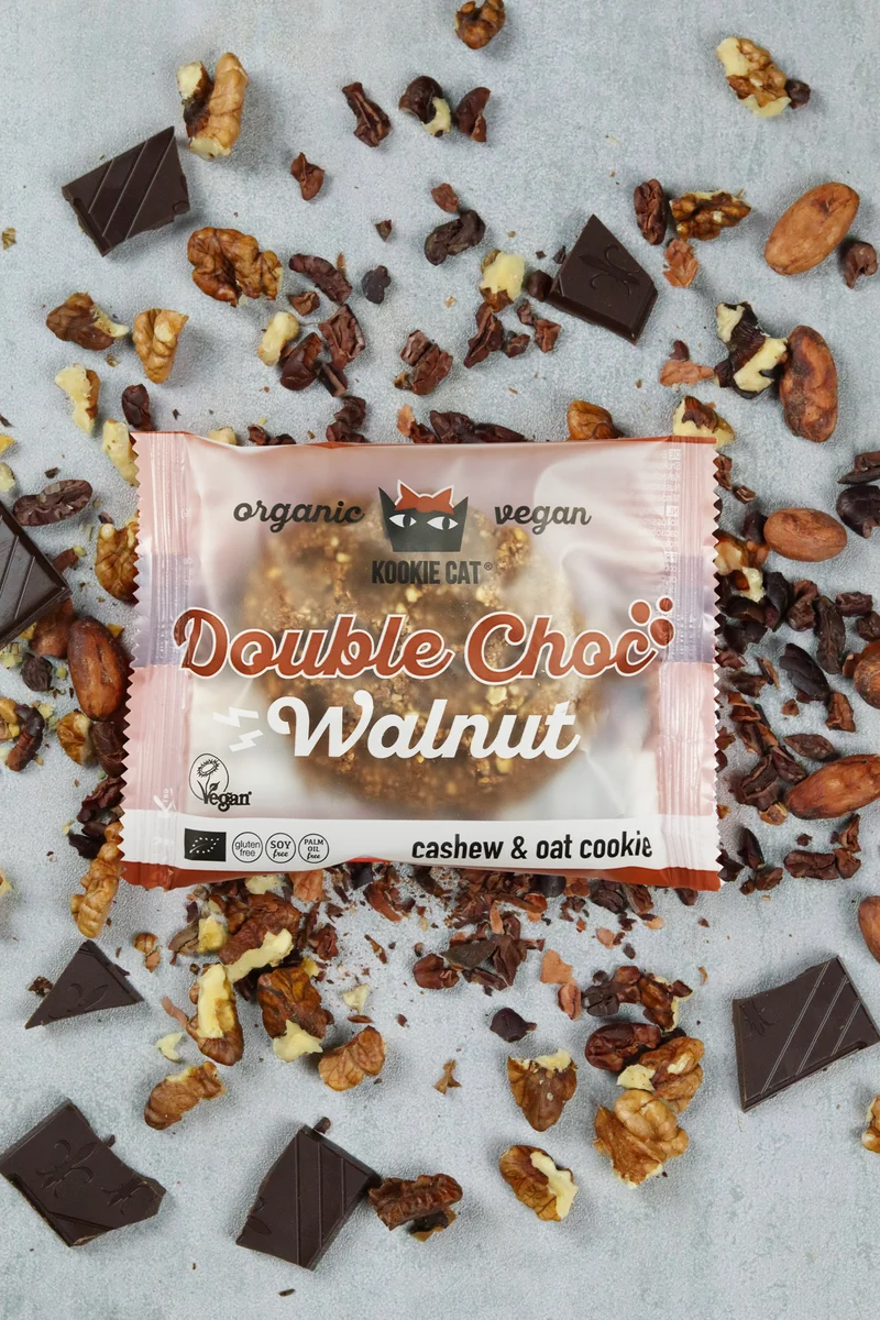 BIO Double Choc and Walnut Cookie