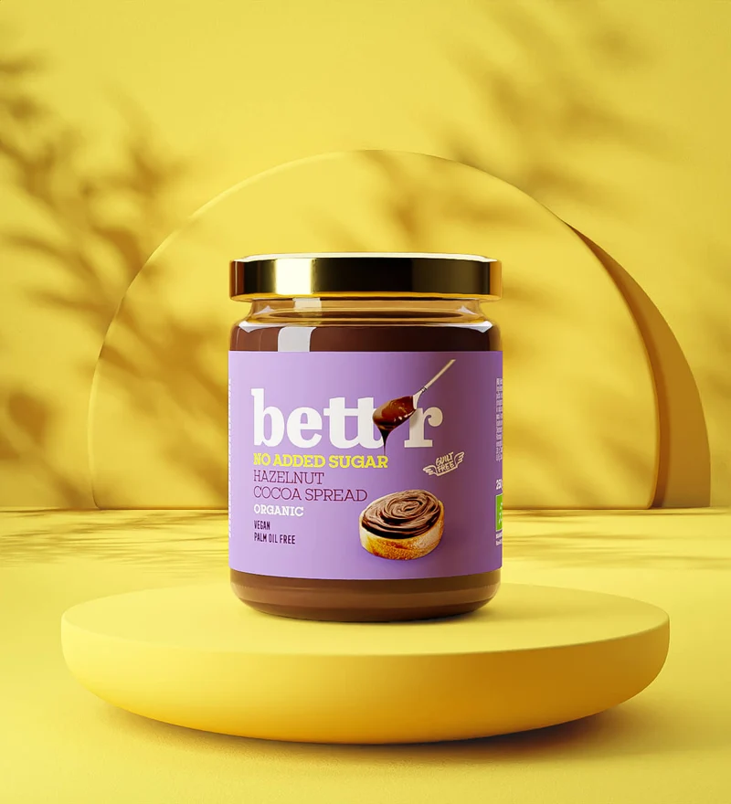 BIO Hazelnut Cocoa Spread, No Added Sugar