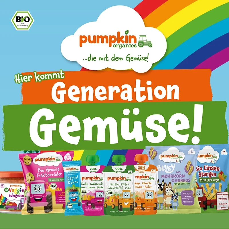 Bio Gemüse Traktorräder Erbsen und Mais (8er Pack)