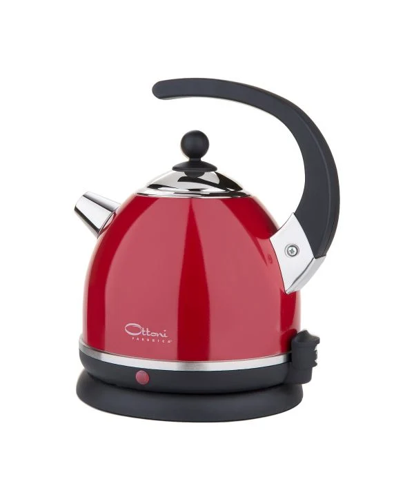Ottoni Fabbrica Wasserkocher Alice Rosso Fuoco
