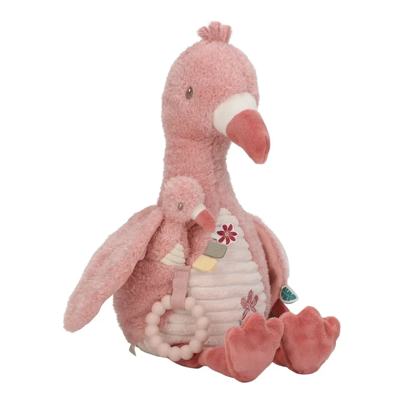 Activity-Stofftier Flamingo Rosa - Rose Liste #442432