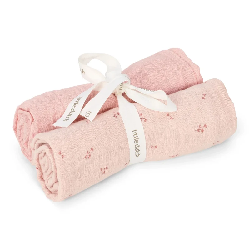 2er-Set Swaddles 70x70cm - Pure Blossom - Essentials Liste #442432