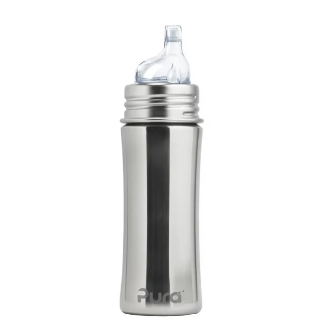 Pura Trinklernflasche 325ml ohne Überzug mit Gravur