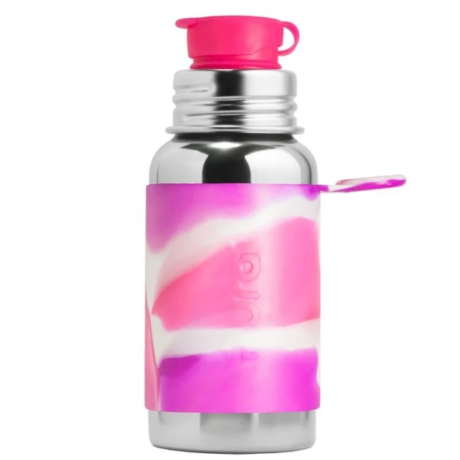 Pura Sportflasche 550ml Pink Swirl