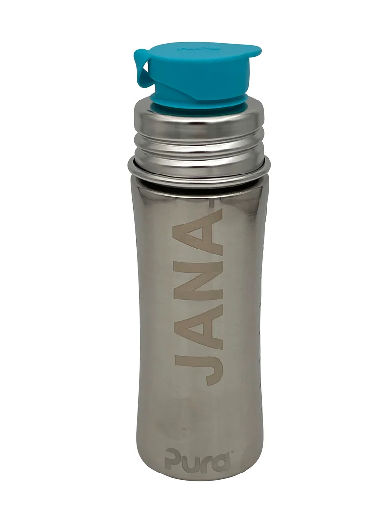 Pura Sportflasche 325ml ohne Überzug mit Gravur