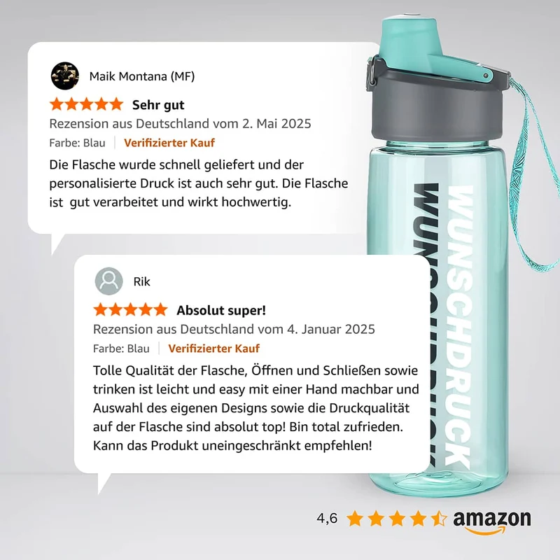 TRIO Trinkflasche 750 ml personalisieren