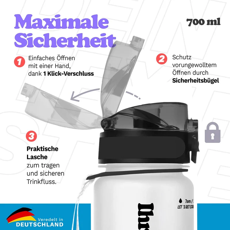 Trinkflasche MiniCAMPOS 600 ml individuell bedrucken