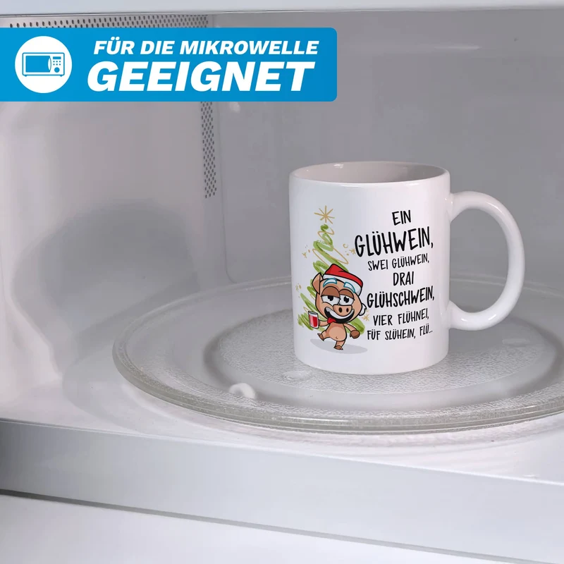 Weiße Keramik-Tasse bedrucken lassen