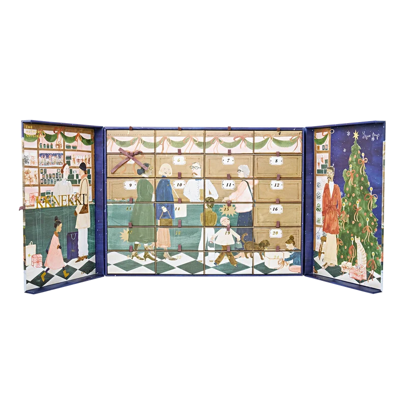 Kknekki Adventskalender 2026 - LIMITIERT - mit 41 original Kknekki Haargummis