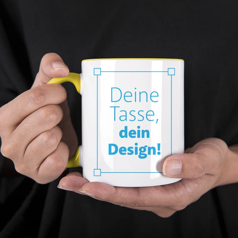 Keramik-Tasse 2Color bedrucken lassen