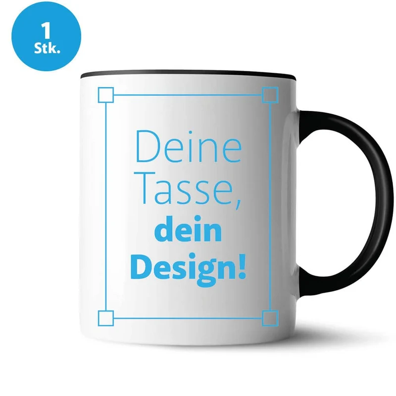 Keramik-Tasse 2Color bedrucken lassen