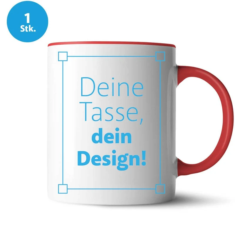 Keramik-Tasse 2Color bedrucken lassen