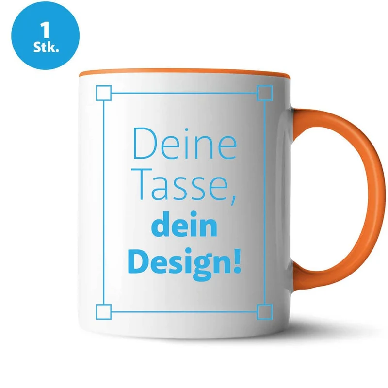 Keramik-Tasse 2Color bedrucken lassen