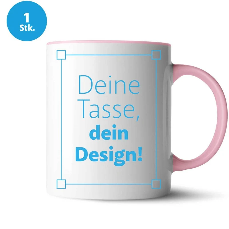 Keramik-Tasse 2Color bedrucken lassen