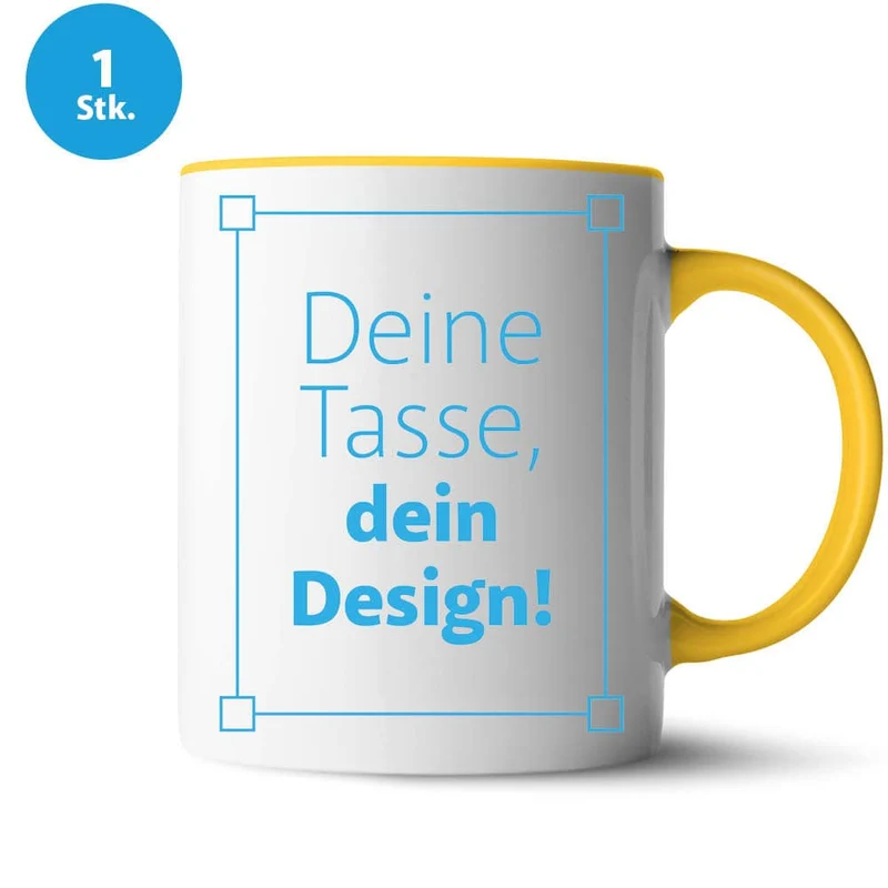 Keramik-Tasse 2Color bedrucken lassen