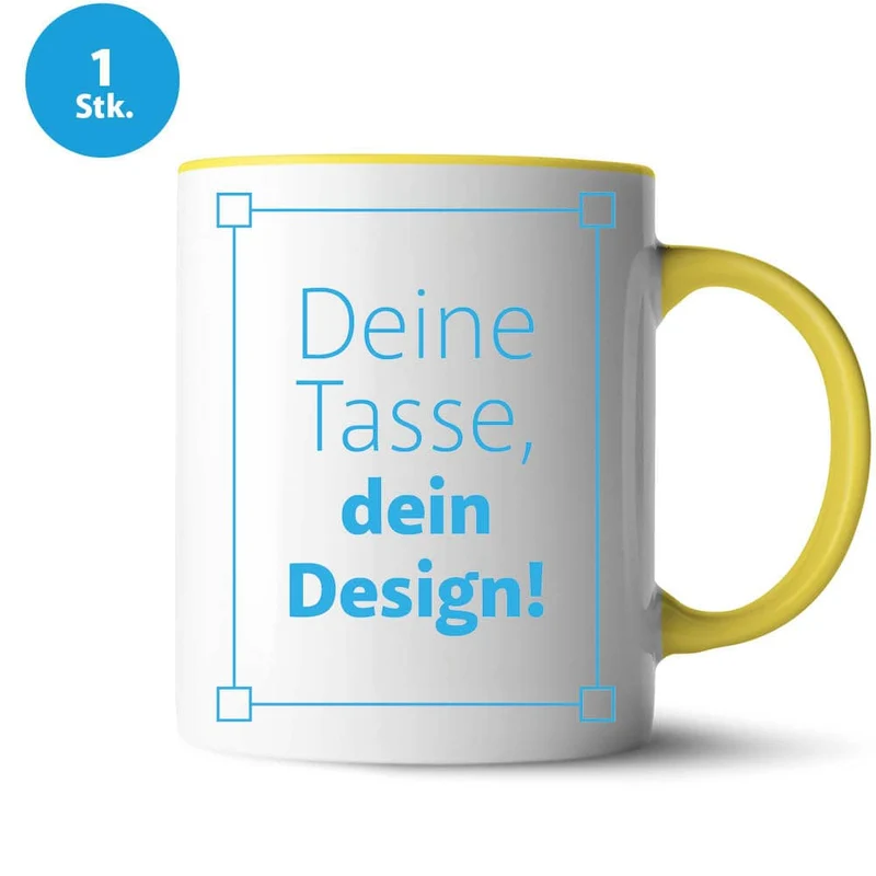 Keramik-Tasse 2Color bedrucken lassen