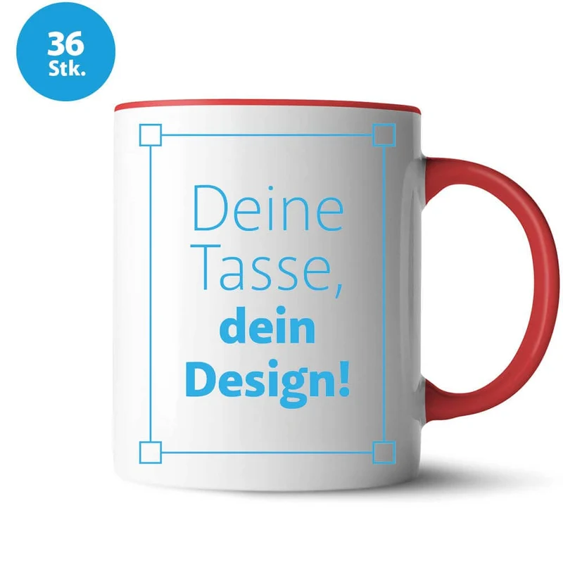 Keramik-Tasse 2Color bedrucken lassen
