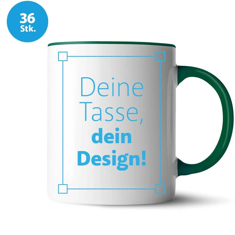 Keramik-Tasse 2Color bedrucken lassen