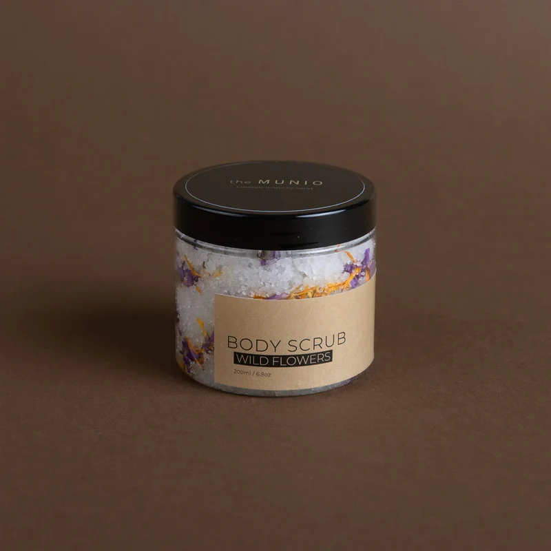 The MUNIO Körperpeeling Wildblume - 200 ml