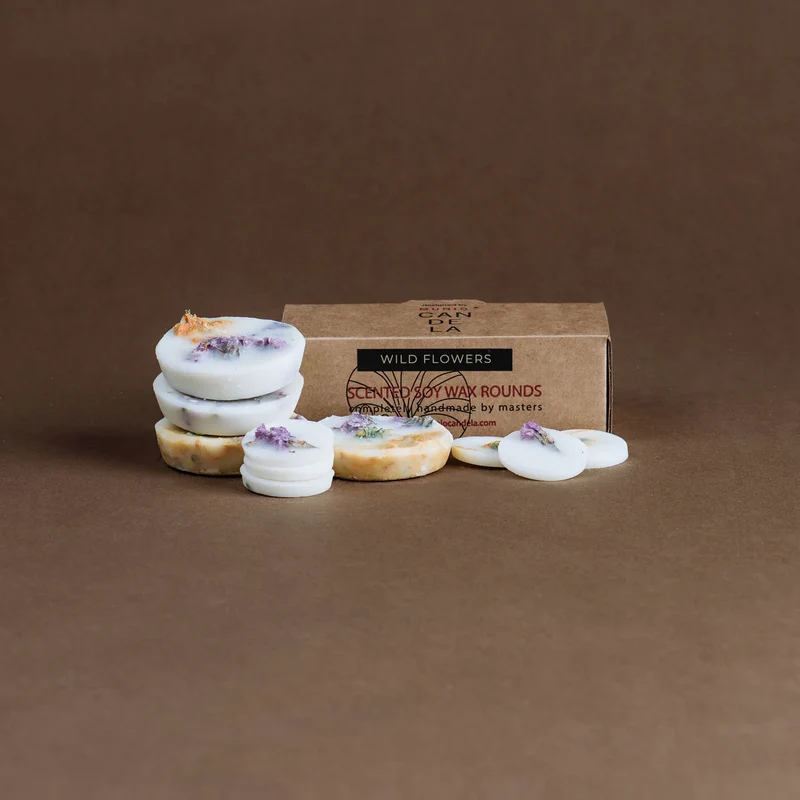 The MUNIO Mini Sojawachs Scheiben - 120 ml