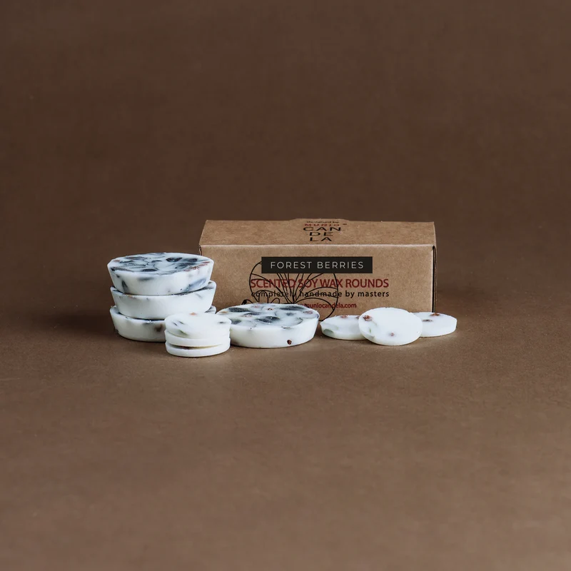 The MUNIO Mini Sojawachs Scheiben - 120 ml