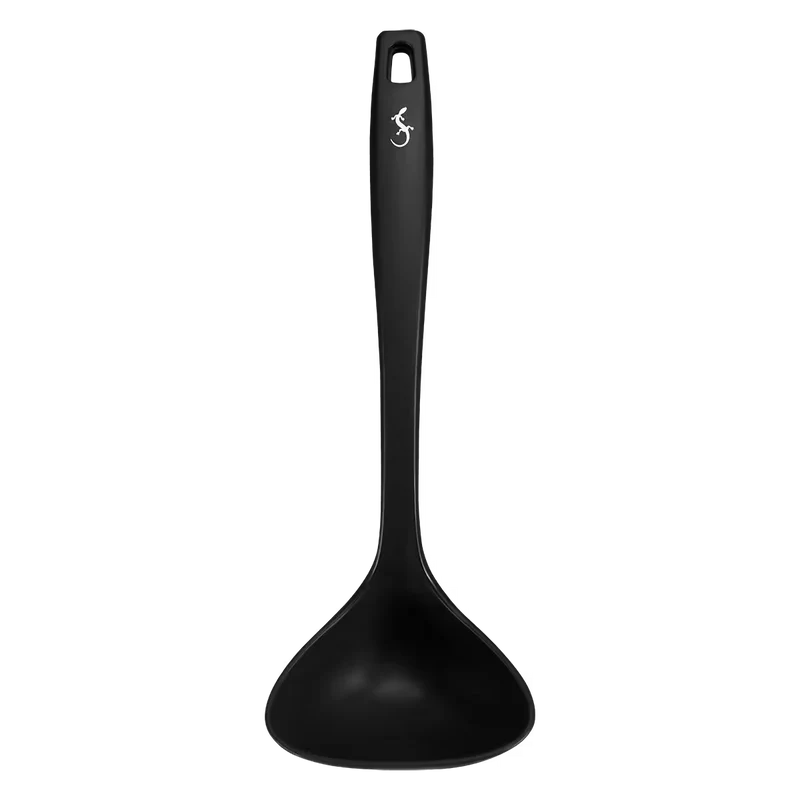 Schöpfkelle Silikon 28cm schwarz