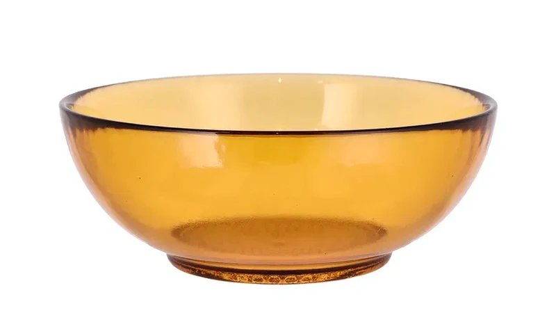 Schale Kusintha, 20 cm, Amber