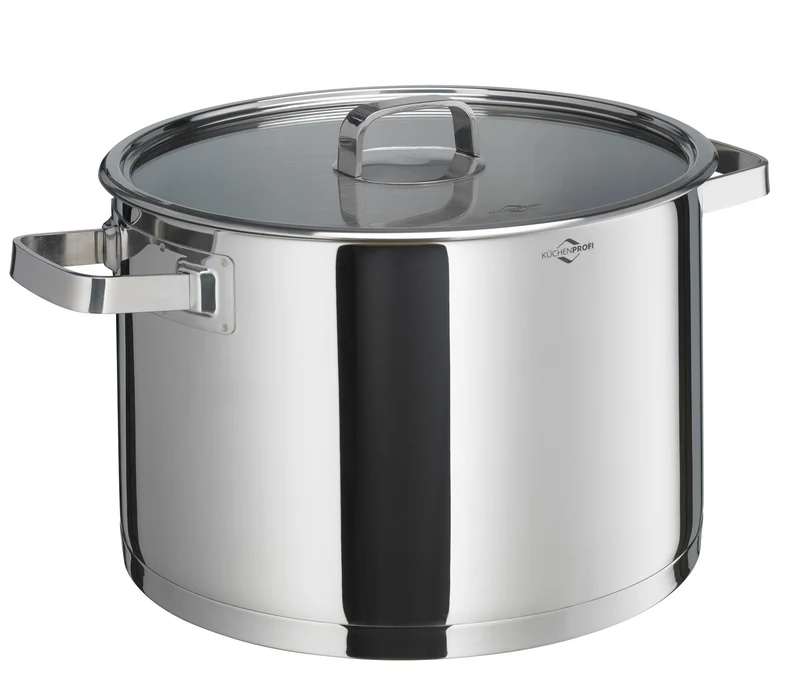 Suppentopf SAN REMO, mit Glasdeckel, Ø 26 cm, 9,5 Liter