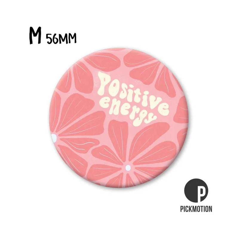 Magnet rund 56mm "Positive Energy"