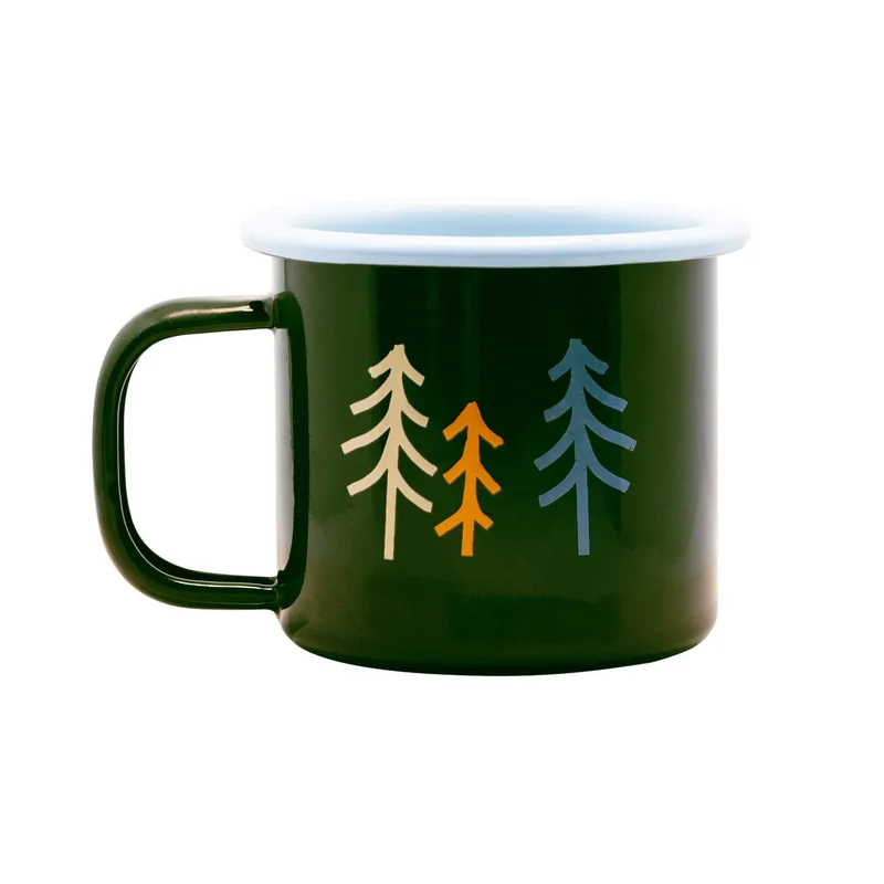 ROADTYPING Emaille Tasse - 250 ml