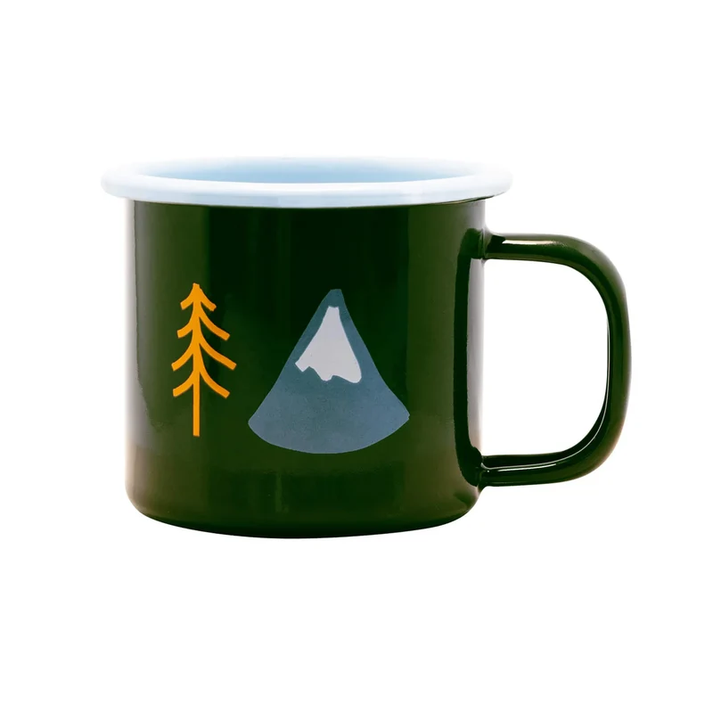 ROADTYPING Emaille Tasse - 250 ml