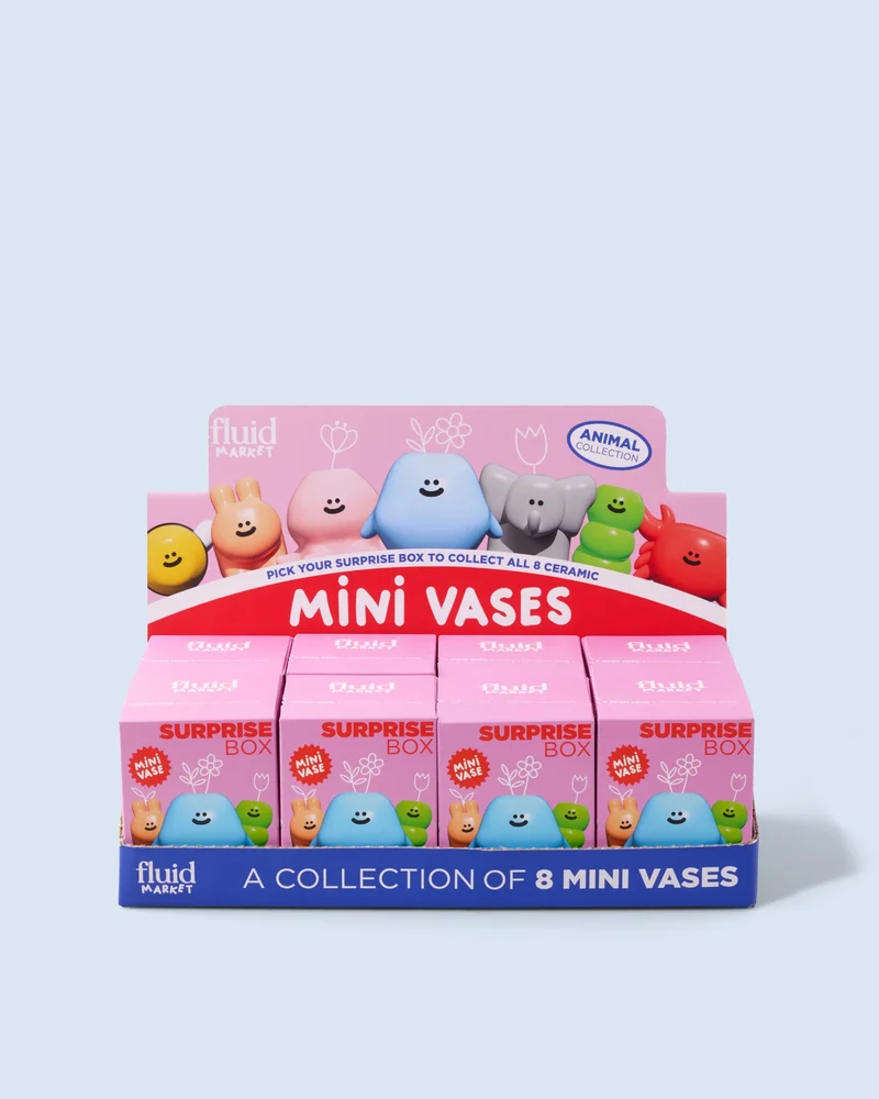 Vase Surprise Box Animals