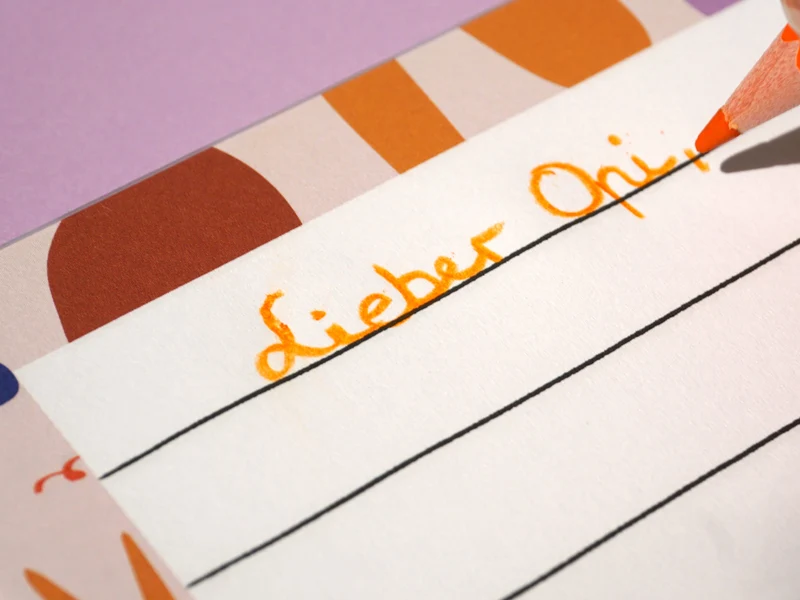Briefpapier Set Kunterbunt
