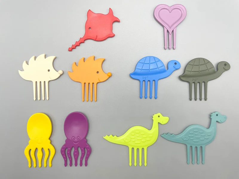 Gemischtes Snackpiekser Set "Unique Ten" von Pieksi & Griffel, 10er Set