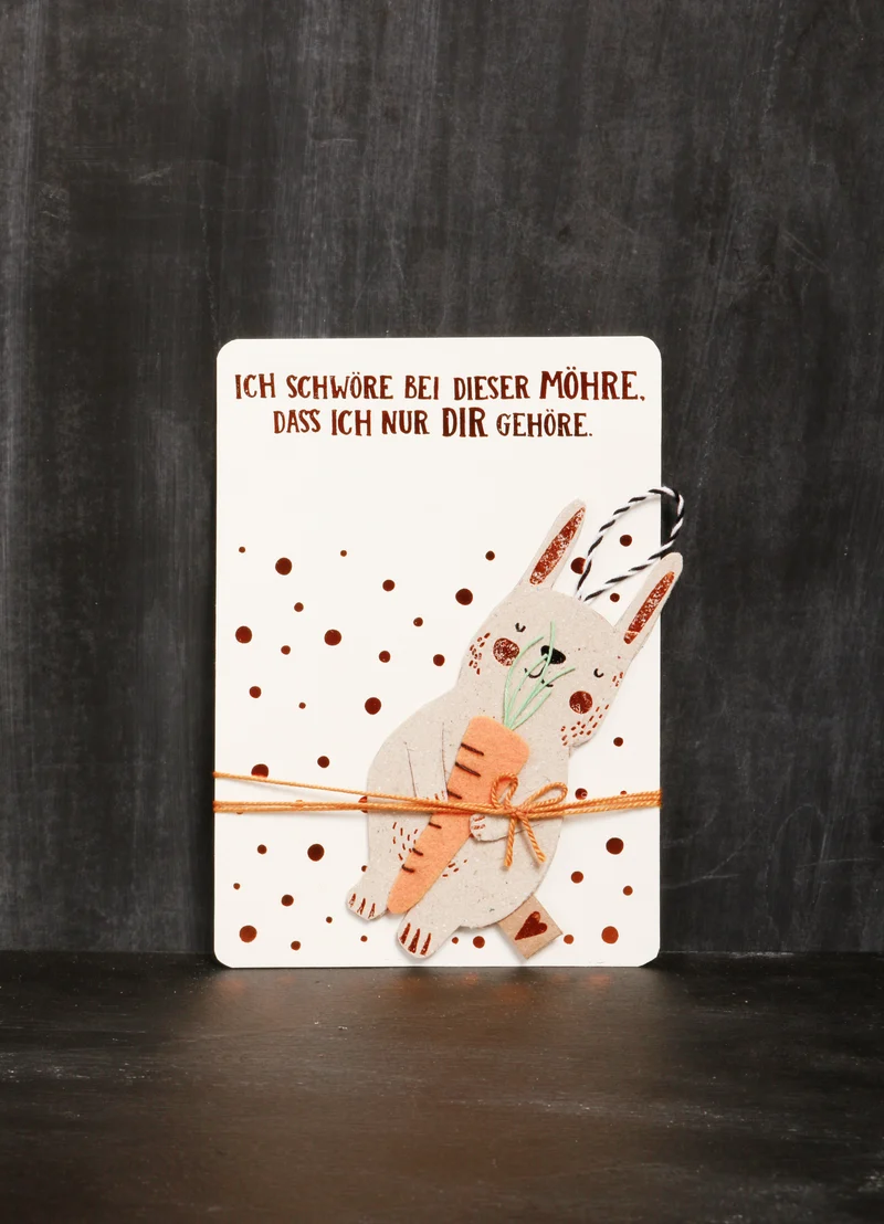 Lieblingshasen -Möhre-