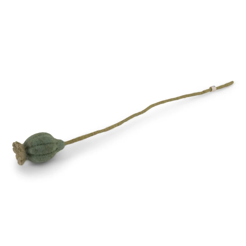 Poppy Seed Head -Mohnkopf aus Filz