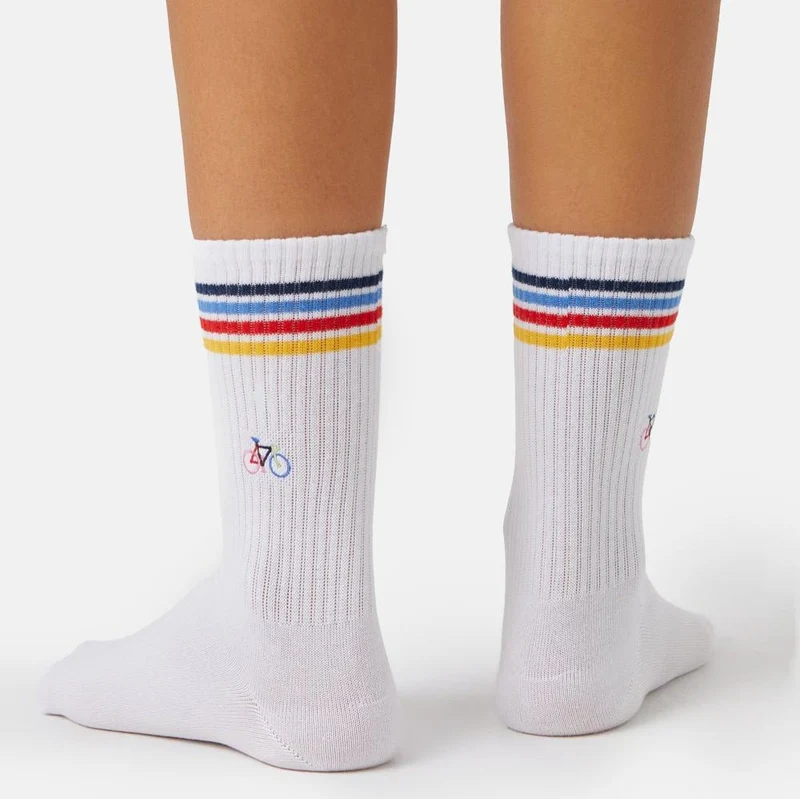 Buntes Bike Socken