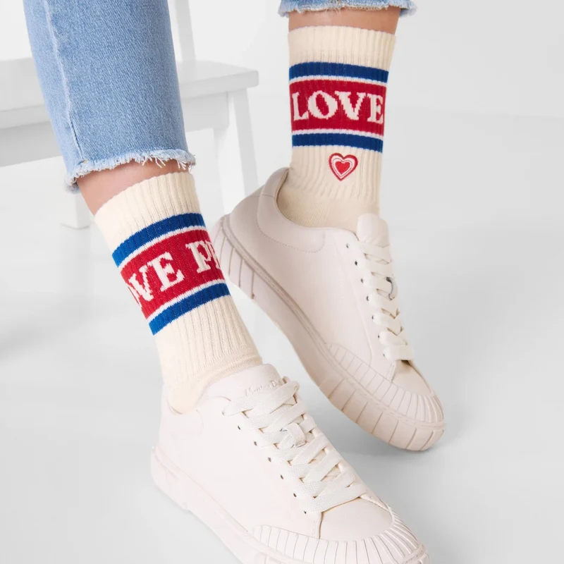 Tennissocken Love Herz